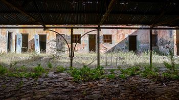 The abandoned William Porter Reformatory at Tokai, South Africa.