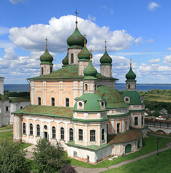 Cathedral of the Goritsky Monastery in Pereslavl-Zalessky, Yaroslavl region Photograph: Ludvig14 Licensing: CC-BY-SA-4.0