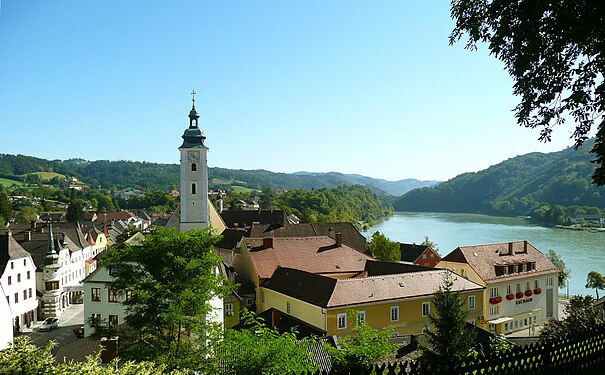 Grein and the Danube