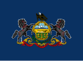 Pennsylvania state flag Die Faahne vun Pennsilfaani