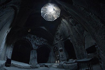 Geghard Monastery, Armenia Photograph: Vahag851 Licensing: CC-BY-SA-4.0