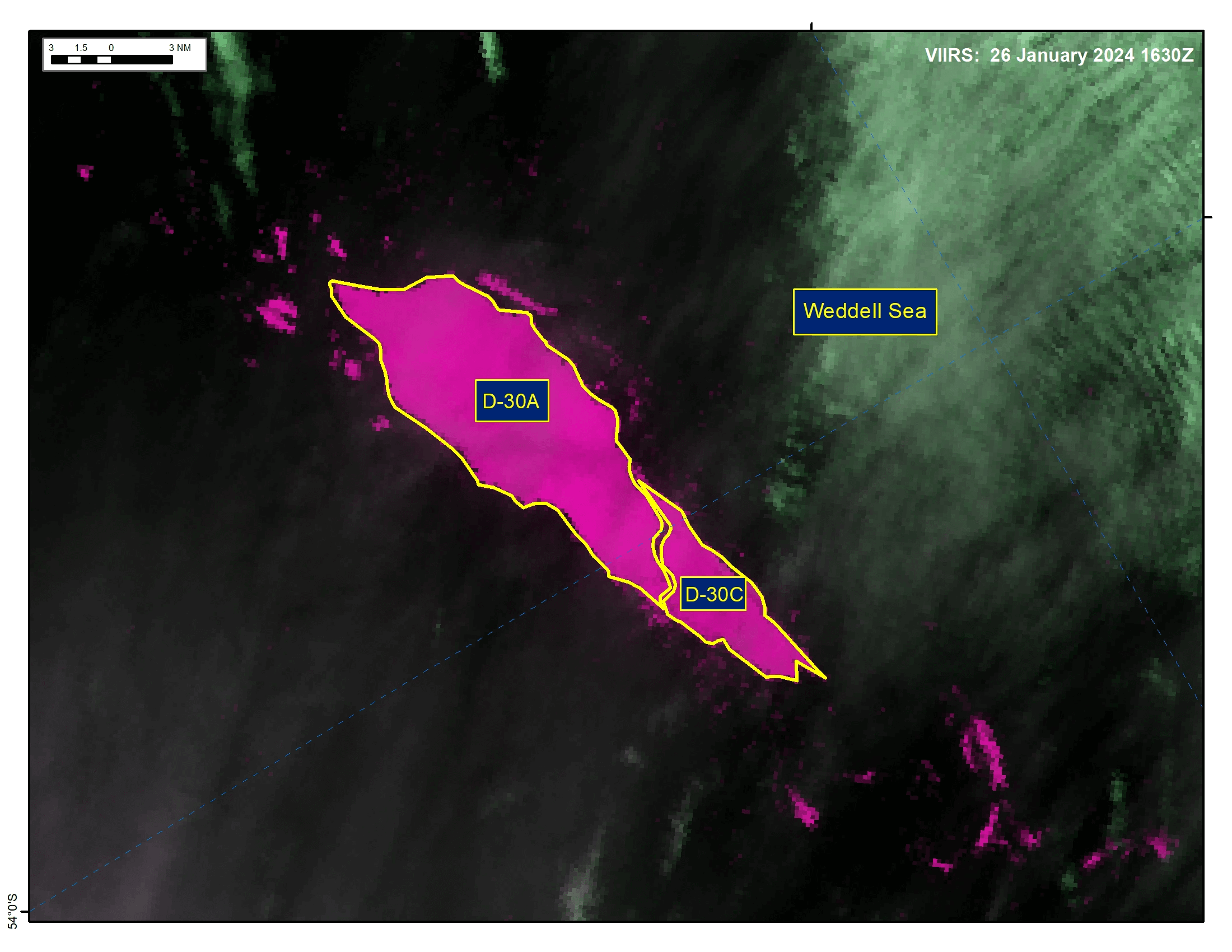 VIIRS image of D-30C