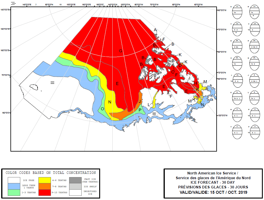 Thumbnail image of the 
             NAIS West 30-Day Outlook image