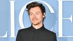 Harry Styles at the Los Angeles premiere of "My Policeman" held at Regency Bruin Theatre on November 1, 2022 in Los Angeles, California.