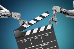 Robotic clapboard