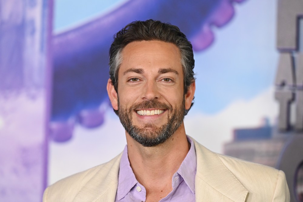 Zachary Levi at the "Harold and the Purple Crayon" Los Angeles Premiere held at The Culver Theater on July 21, 2024 in Culver City, California (Photo by Gilbert Flores/Variety via Getty Images)