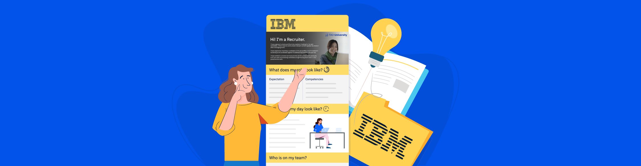 How IBM Uses Visme to Attract and Hire Top Talent for Clients