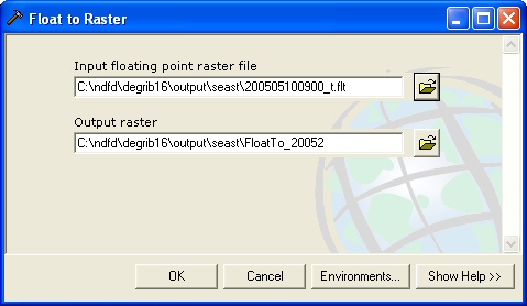 Figure 27: The program will suggest an output location