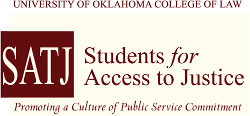 Students for Access to Justice Logo: Promoting a Culture of Public Service Commitment