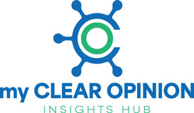 my CLEAR OPINION Insights Hub logo