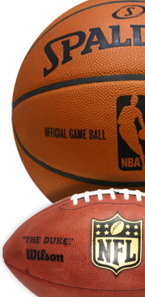 Basketball and Football in Memorabilia Category