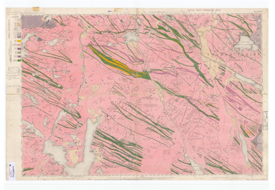 Ross & Cromarty sheet 33, 1:10 560 maps, 1892. BGS © UKRI.