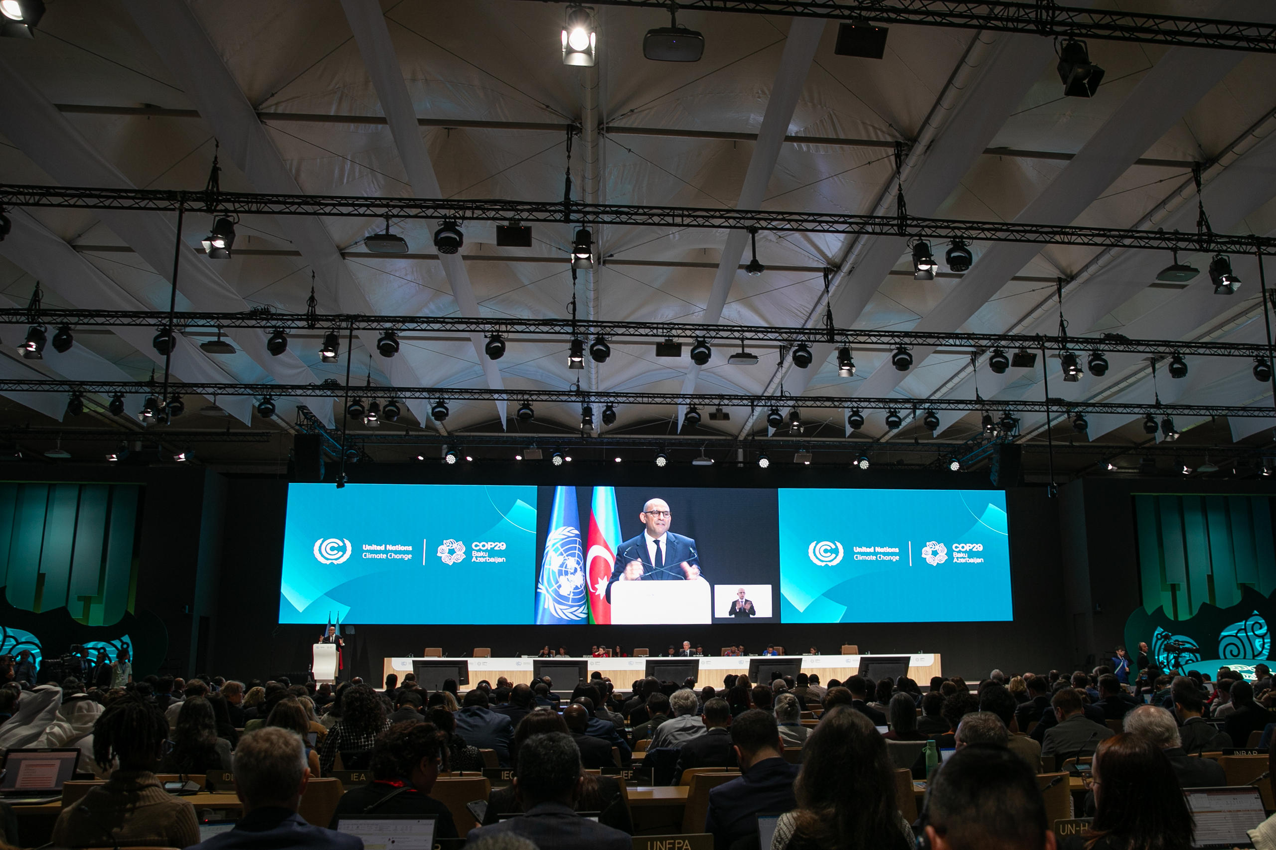 Opening of the UN Climate Change Conference (COP29) on 11 November 2024 in Baku, Azerbaijan