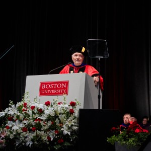 Metropolitan College convocation speaker Jacques Pepin