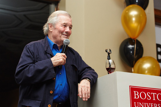 Metropolitan College, celebrating its 50th anniversary, fetes longtime MET faculty member and culinary icon Jacques Pépin (Hon.’11), who at age 80 has a new PBS show and accompanying book. Photos by Dave Green