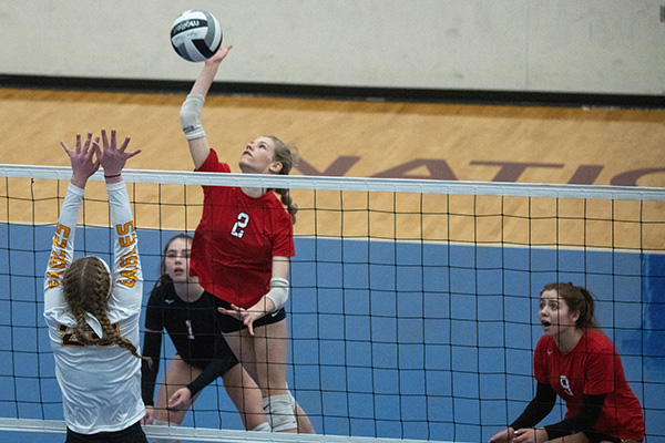 Entertainment and sports law at BU Law. Women's volleyball game.