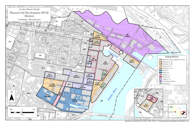 Planned Unit Development (PUD) Districts Map