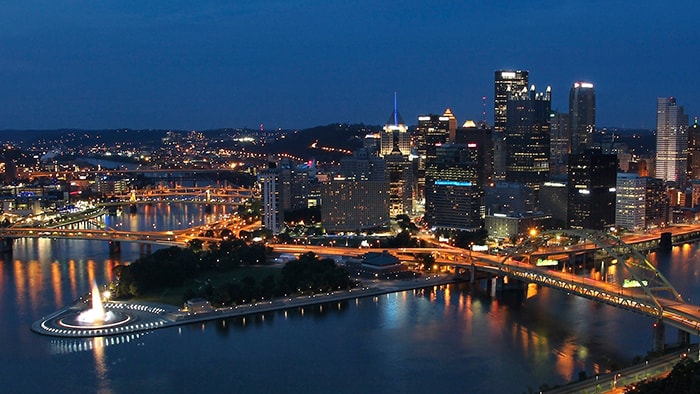 Pittsburgh from above