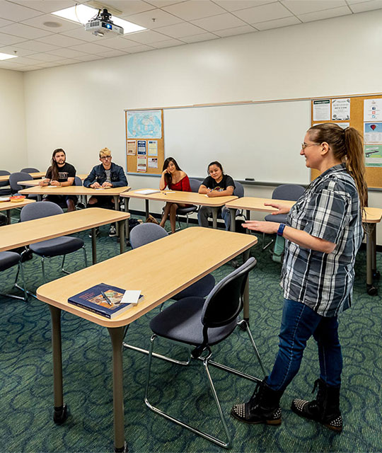 Lecture in Classroom