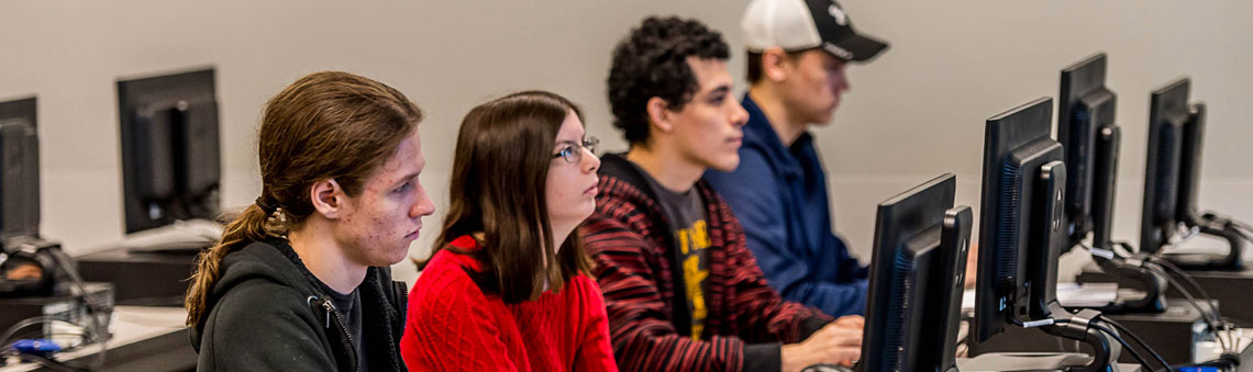 students in class