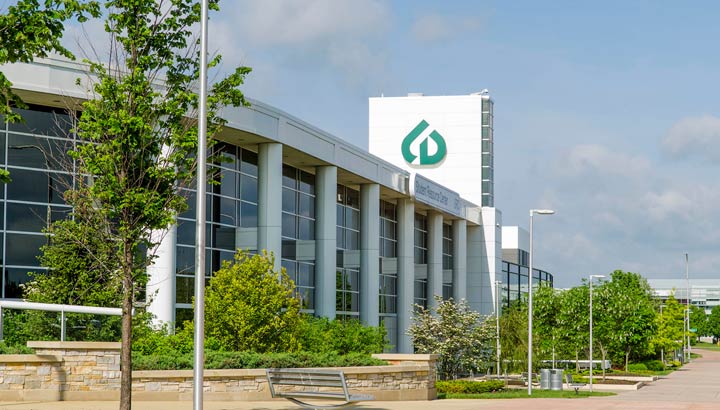 Student Resource Center tower on campus