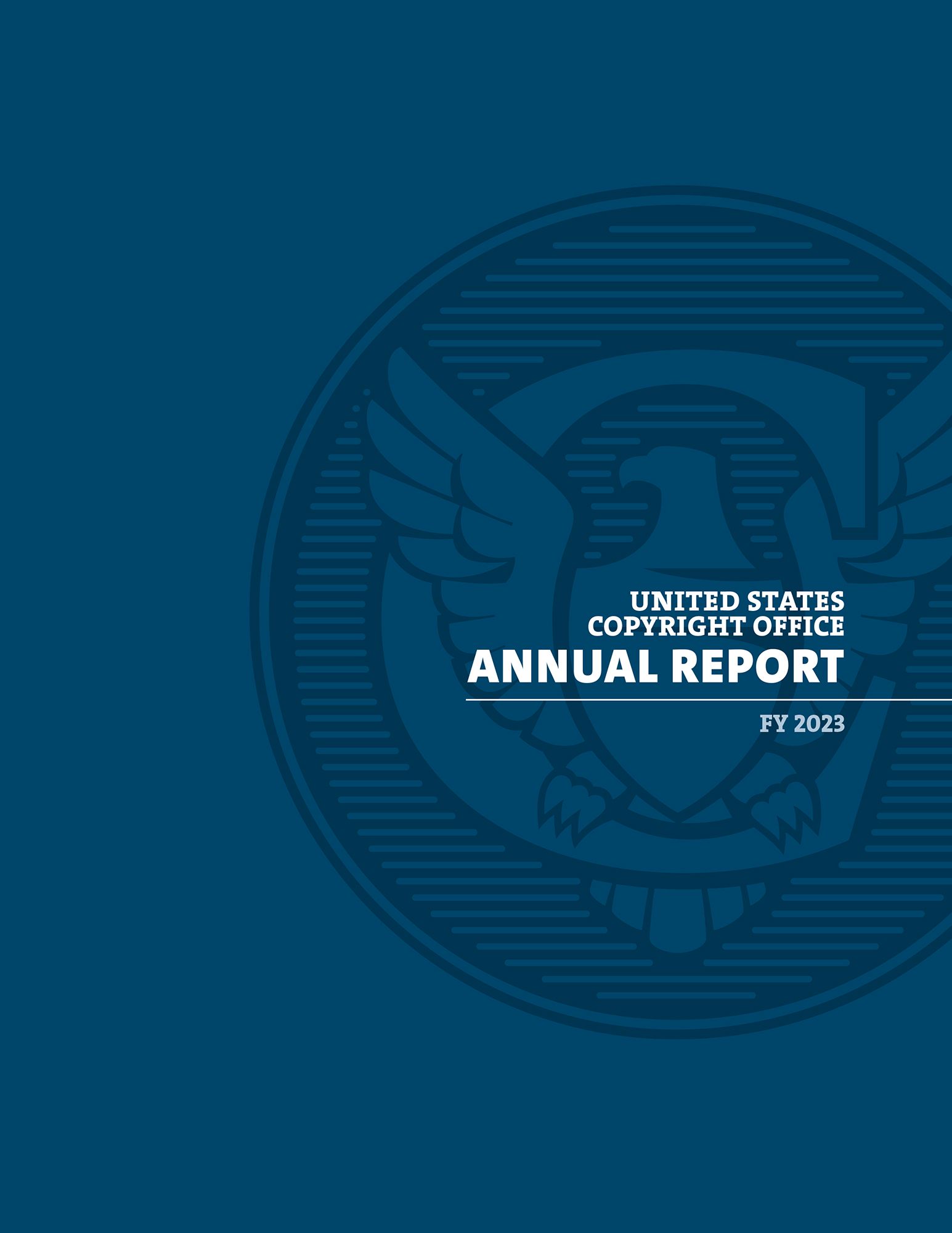 Annual report cover