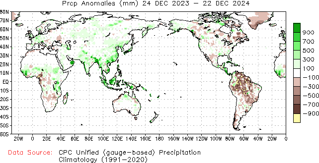 365-Day Precipitation Anomaly (millimeters)