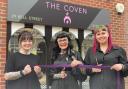 Verity Wall cuts the ribbon to officially open The Coven hair salon