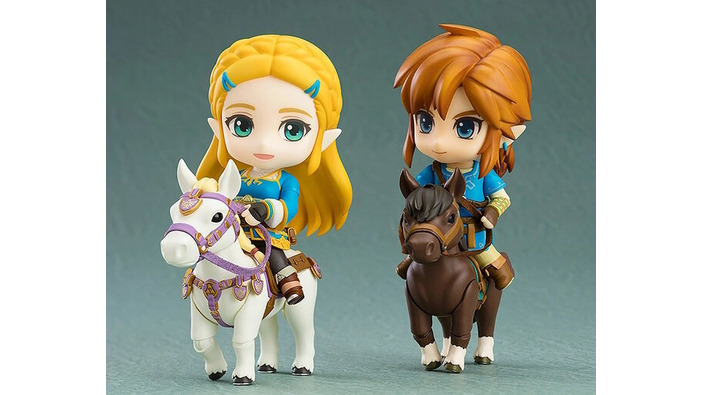 『ティアキン』で盛り上がるこの機会に！『ゼルダの伝説 BotW』より、リンクとゼルダの「ねんどろいど」が再販