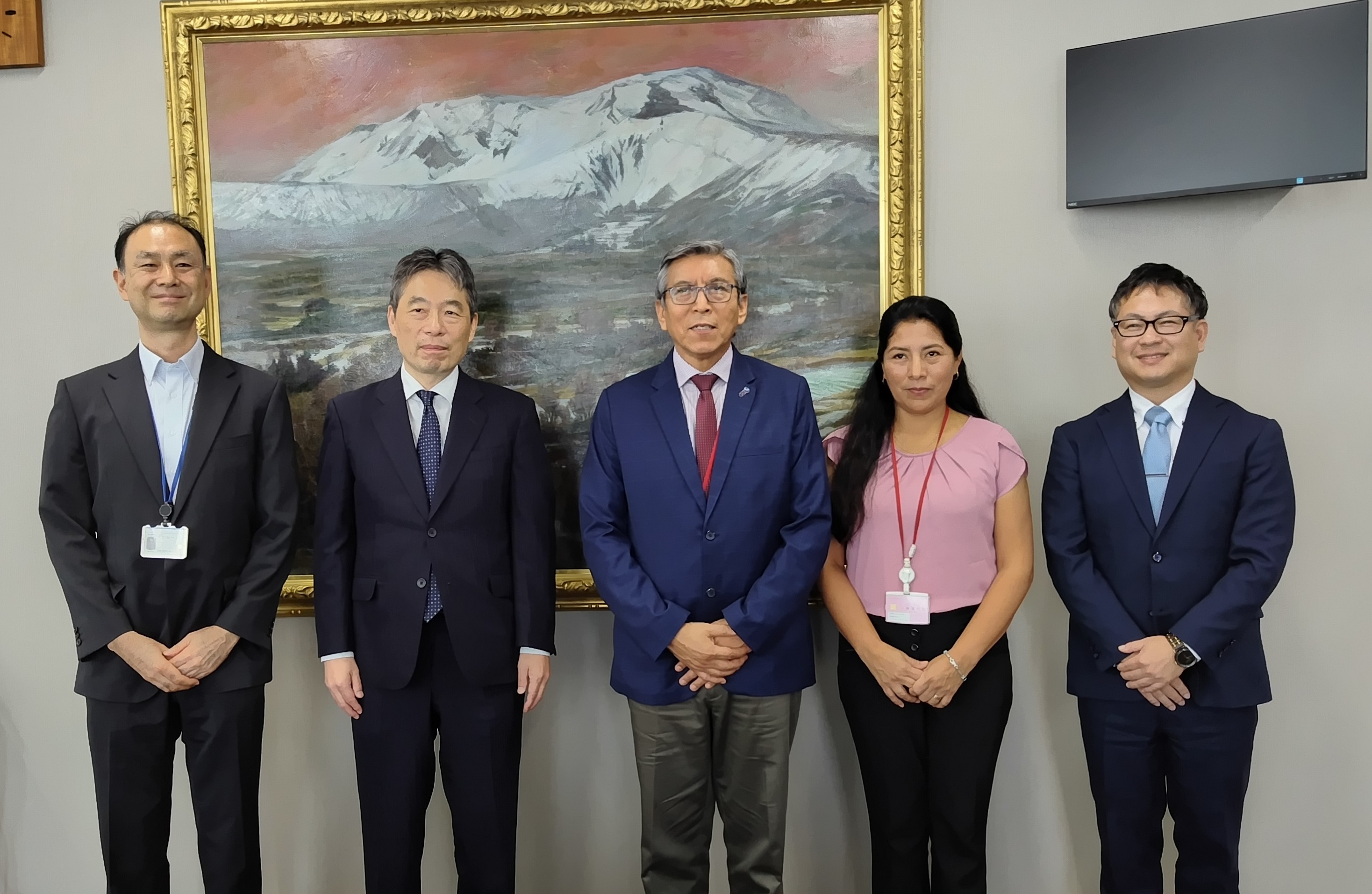 Visit by the Executive President, Geophysical Institute of Peru (IGP) (7 October 2024)