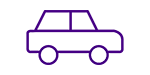 purple car icon