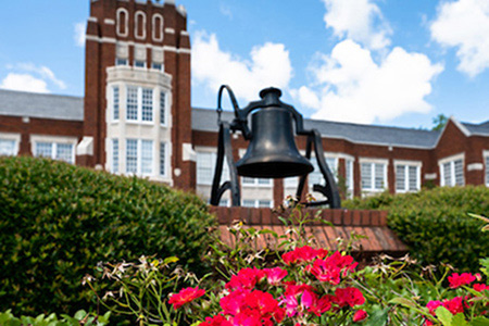 Angle Hall in springtime