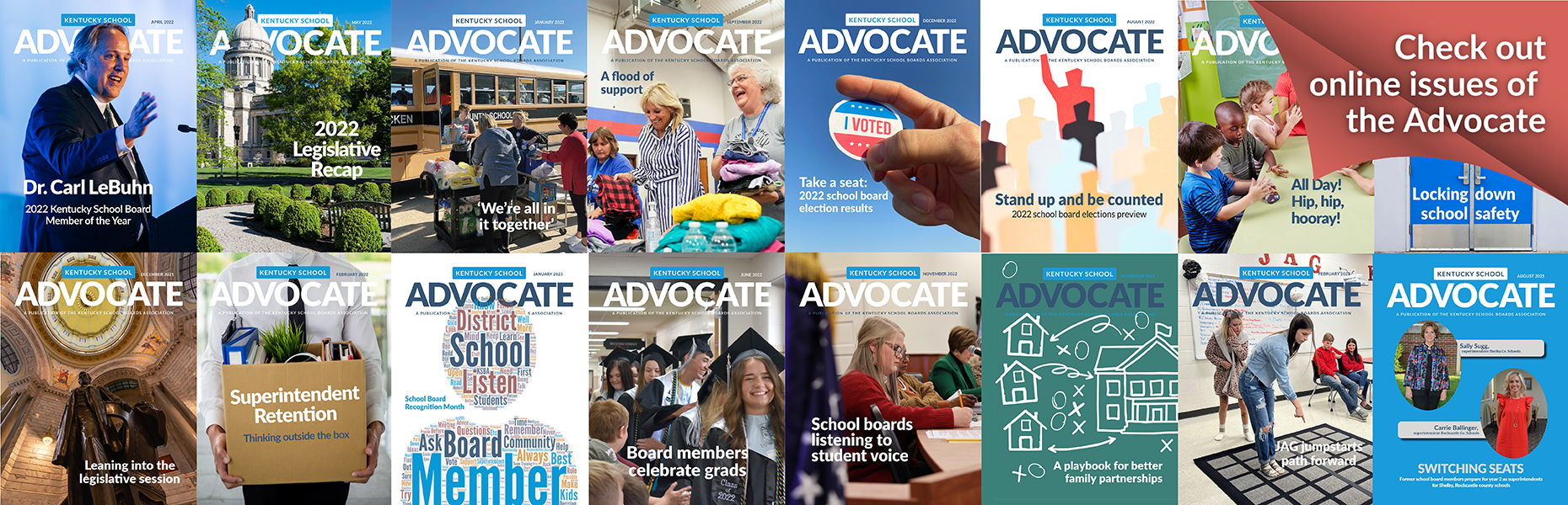 Advocate covers