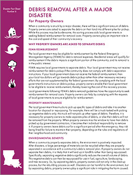 Image: Disaster Aid Fact Sheet #6 -