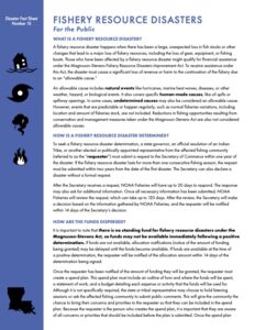 Image: Disaster Aid Fact Sheet #10