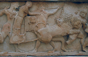 Gigantomachy (Treasury of the Siphnians, Delphi)