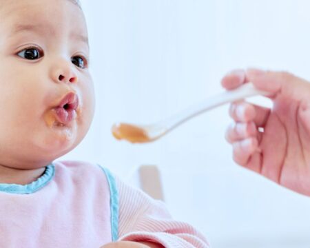 baby eating Motherly