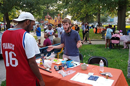 University of Pennsylvania students and researchers participate in soil workshops held in Philadelphia communities 