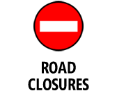 Road Closure Icon