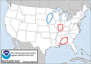 Mesoscale Discussions