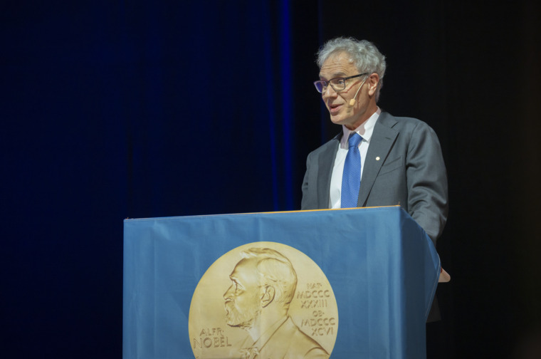 A man holding a speech