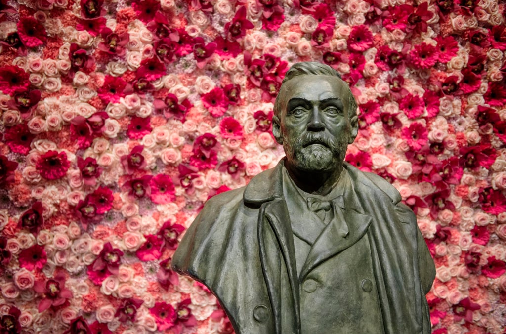 Flower decorations at the 2016 Nobel Prize award ceremony