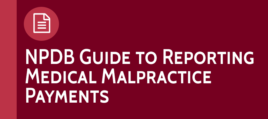 Mini image of the NPDB Infographic Guide to Reporting MMPR