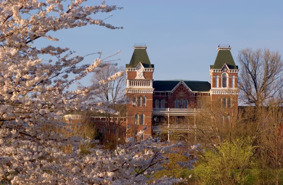 The Ridges Green on Ohio University's Athens campus.