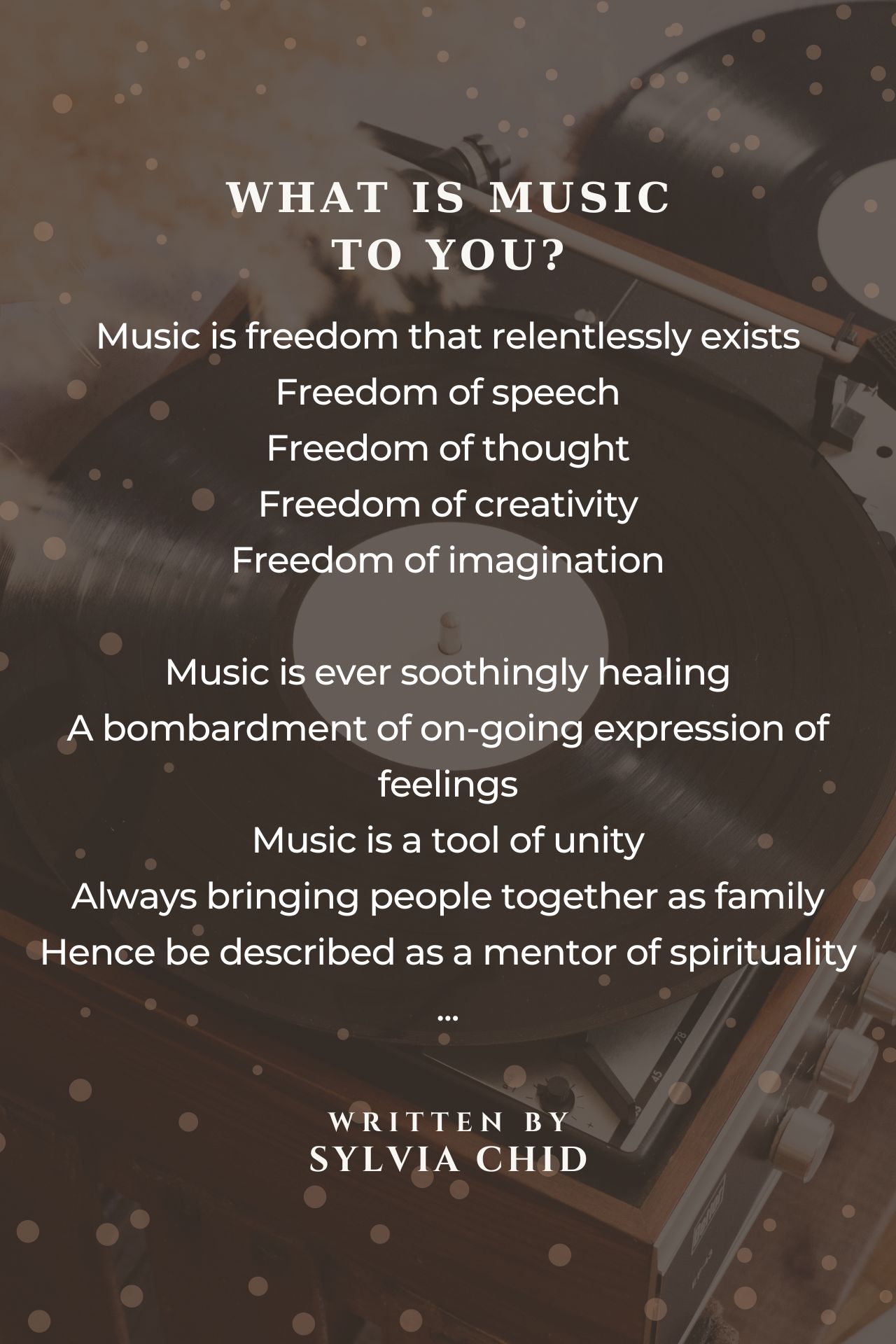 What Is Music To You?