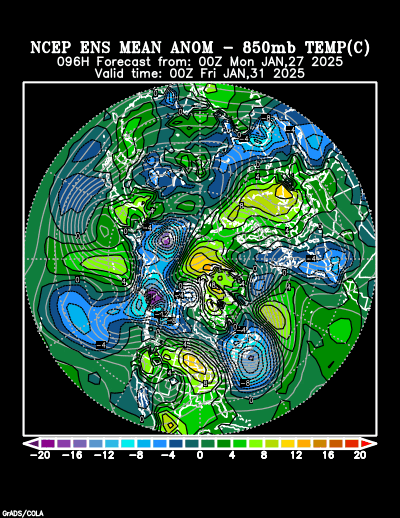 NCEP Ensemble forecast product