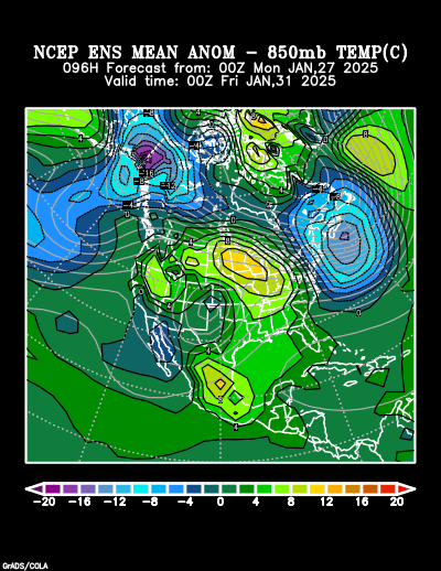 NCEP Ensemble t = 096 hour forecast product