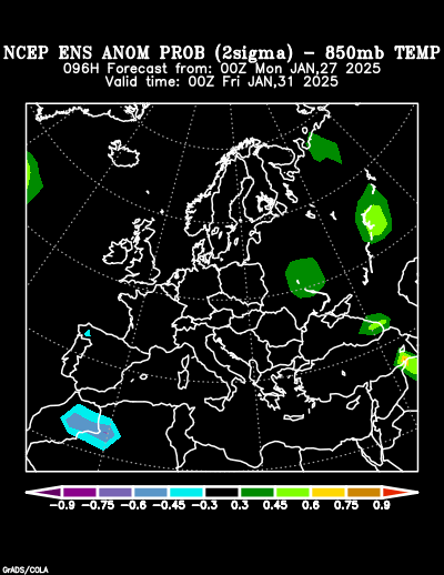 NCEP Ensemble forecast product