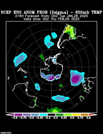 NCEP Ensemble forecast product