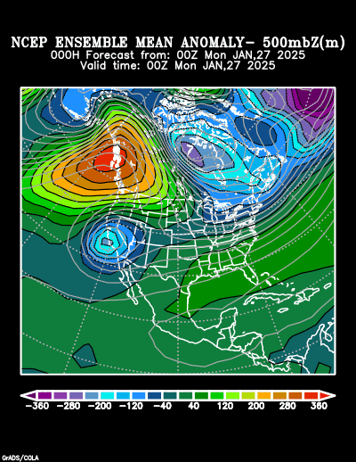 NCEP Ensemble t = 000 hour forecast product